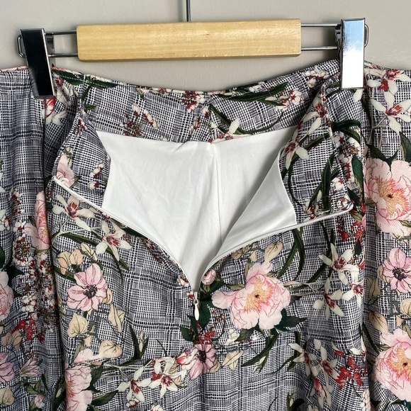 2Xtremz Womens Multi Floral Print Asymmetrical Maxi Skirt Size Large Cottagecore - Picture 6 of 15